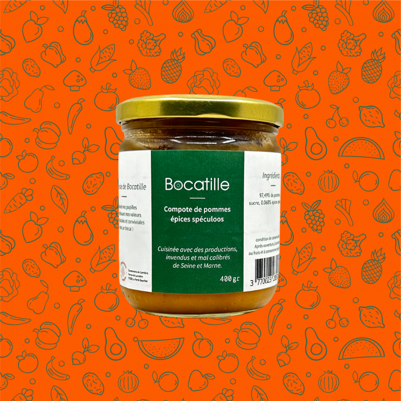 Compote de Pommes et épices spéculoos