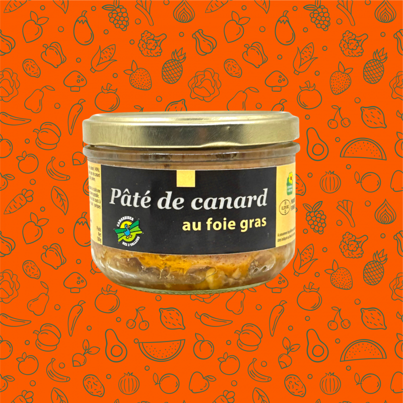Pâté de canard au foie gras