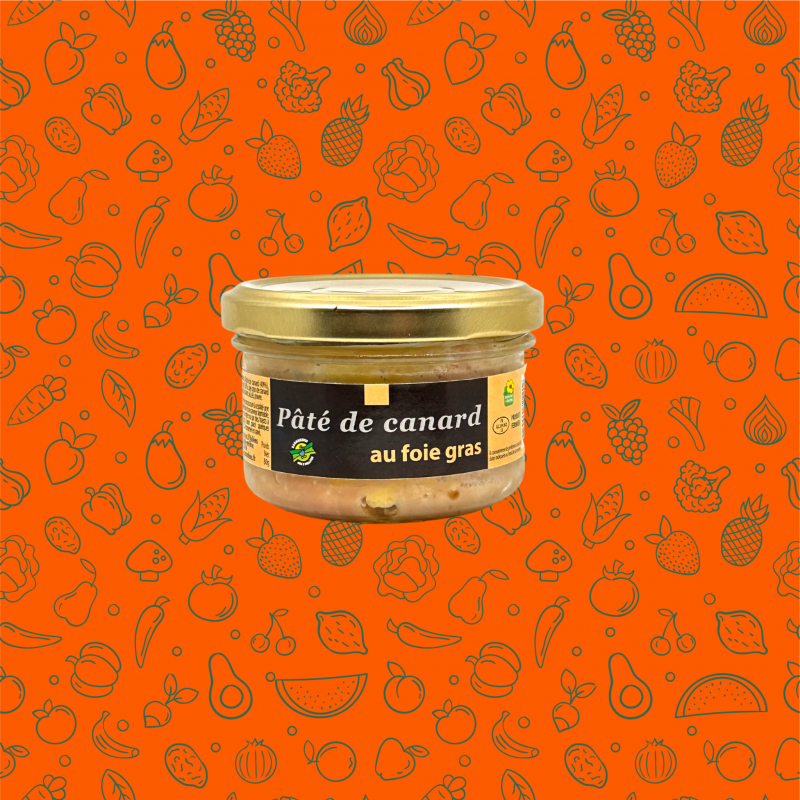 Pâté de canard au foie gras