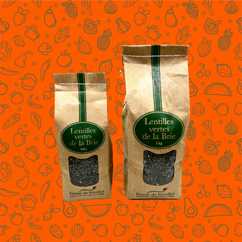 Lentilles vertes de la Brie