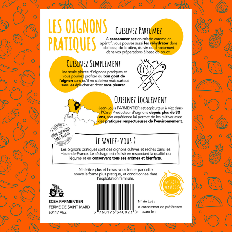 Oignons séchés