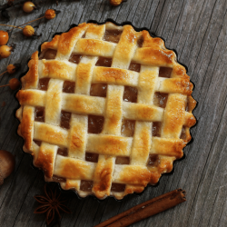 Tarte pomme - fraise