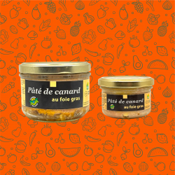 Pâté de canard au foie gras