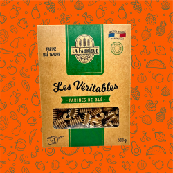Pâtes radiatori à la farine de Blé Tendre